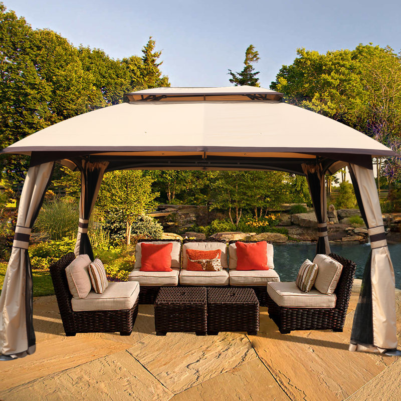 ABCCANOPY 13 Ft. W x 10 Ft. D Steel Patio Gazebo Wayfair